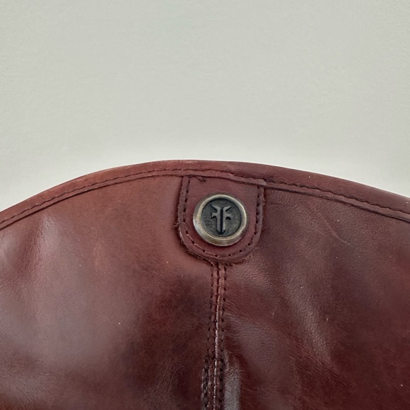 Frye Dark Brown Leather Boots - Picture 5 of 8